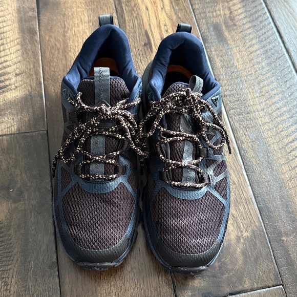 Hi Tech Mens brown blue Hiking Shoes Size 8 - Picture 2 of 8